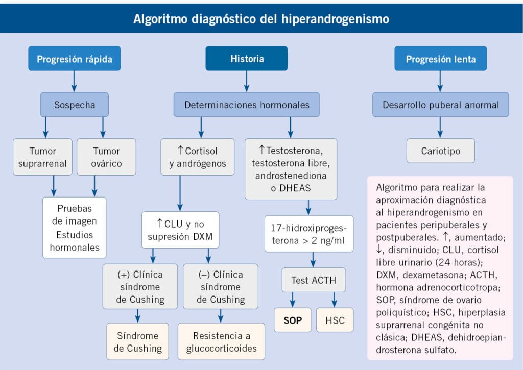 como diagnosticar el sindrome de ovario poliquistico