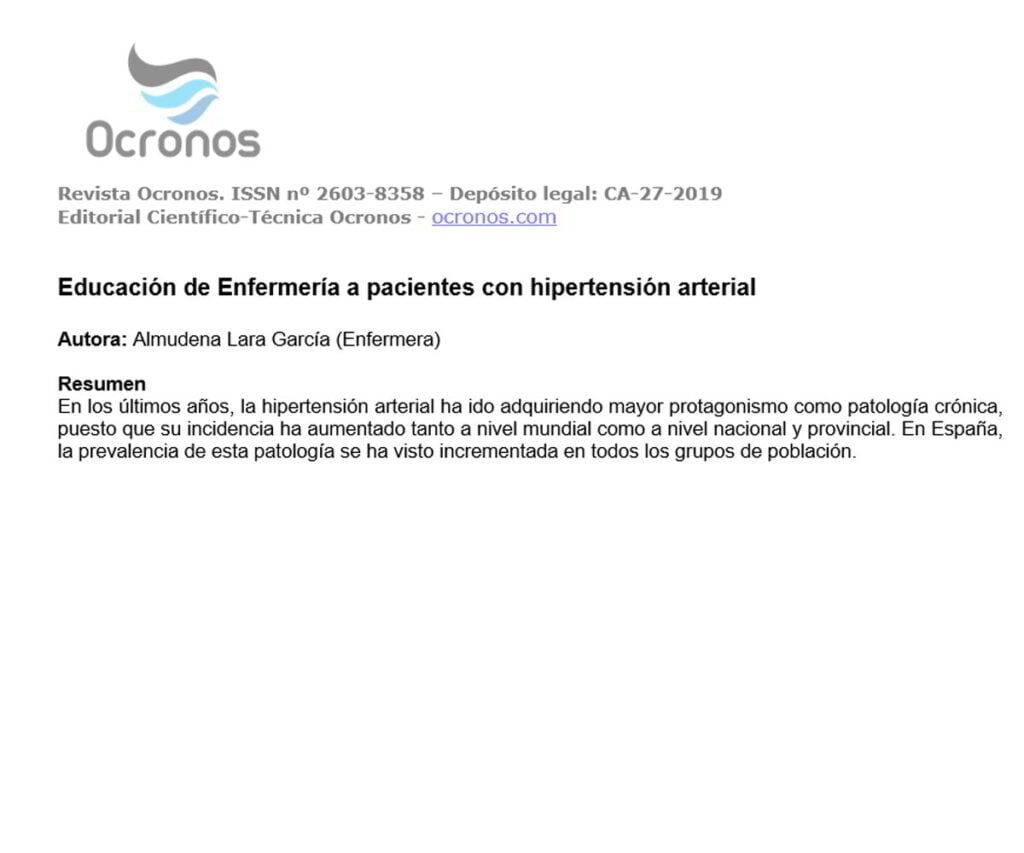 Cómo educar a los pacientes sobre la hipertensión 1 como educar a los pacientes sobre la hipertension