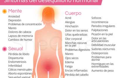 como prevenir problemas hormonales a lo largo de la vida