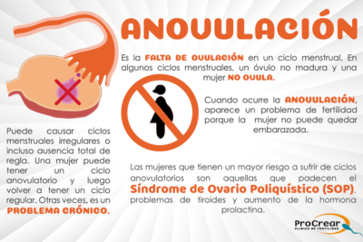 consecuencias de la falta de ovulacion en la salud reproductiva