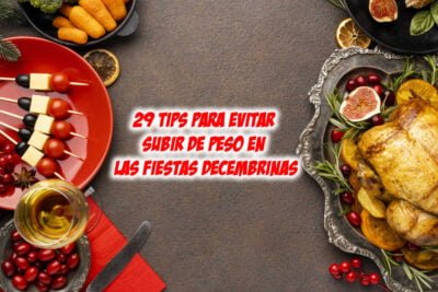 consejos para evitar el aumento de peso en fiestas navidenas