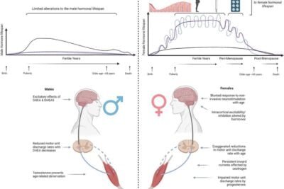 efecto de la edad en los niveles hormonales a traves de la vida