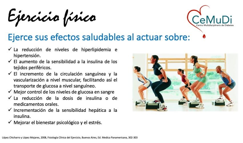 efecto del ejercicio fisico en la glucosa sanguinea y la salud