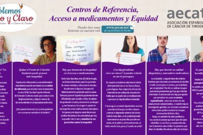 existen grupos de apoyo para personas con problemas tiroideos