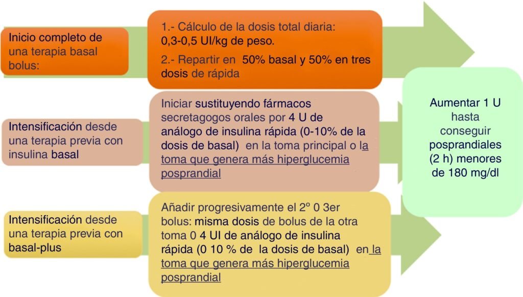 guia sobre el uso de insulina en el tratamiento de diabetes