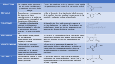 hormonas peptidicas y su influencia en el estado de animo