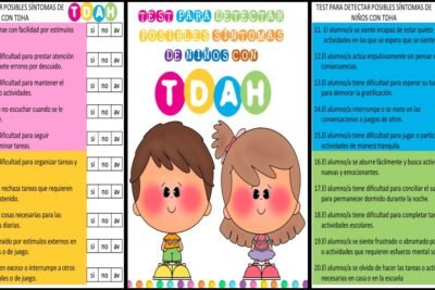 pruebas para identificar la hiperactividad en ninos
