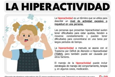 que recursos existen para personas con hipoactividad