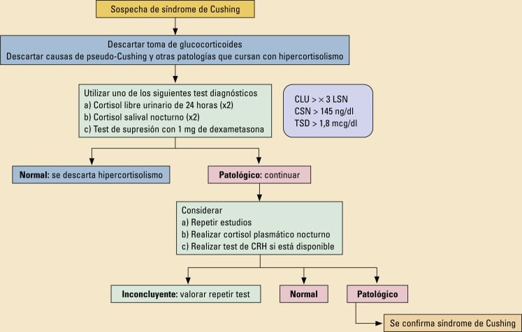 relacion entre sindrome de cushing y niveles de colesterol